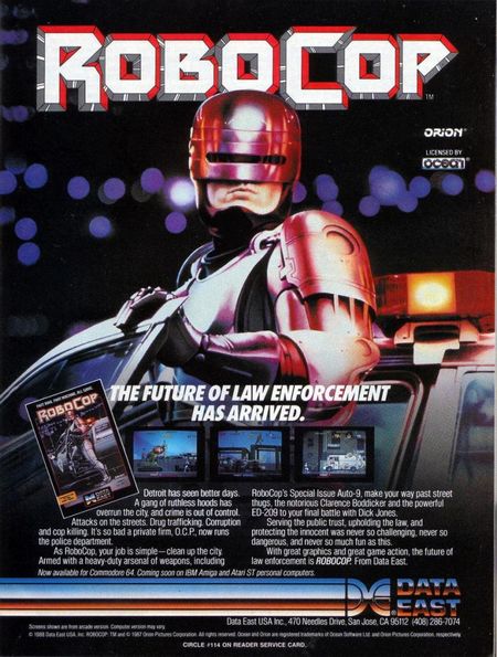 .Robocop Arcade